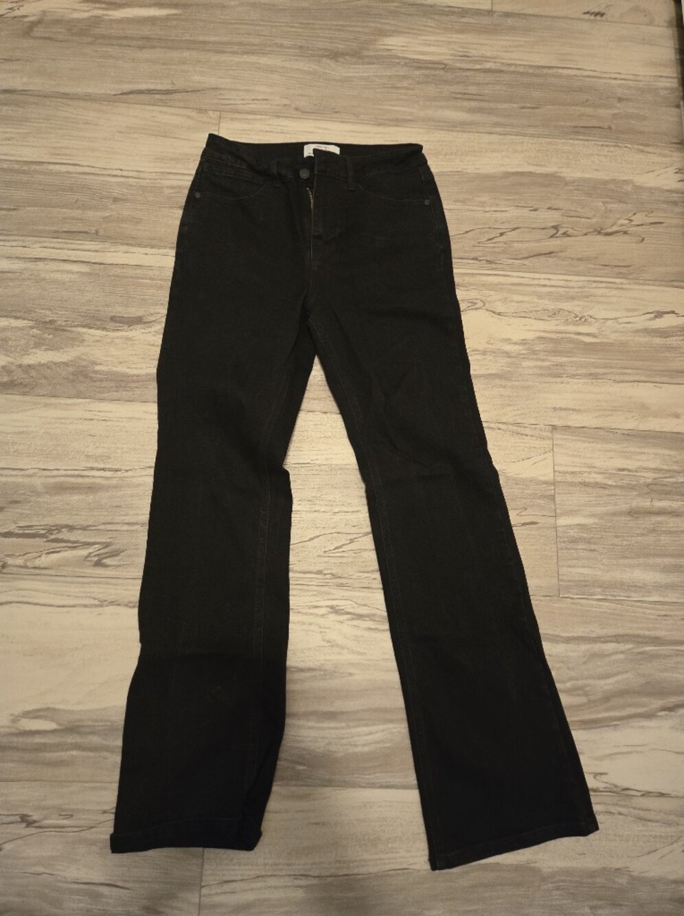 Wrangler Black Straight-Leg Women's Jeans